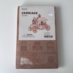 Rolife Wooden Carriage 3D Puzzle